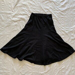 Vintage Women's Skirt by Shirley K - Black - Size Small S/P - Made in Canada